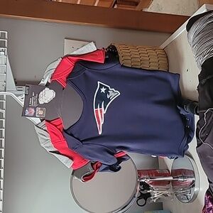 NFL patriots 3 pack onsies 24 month
